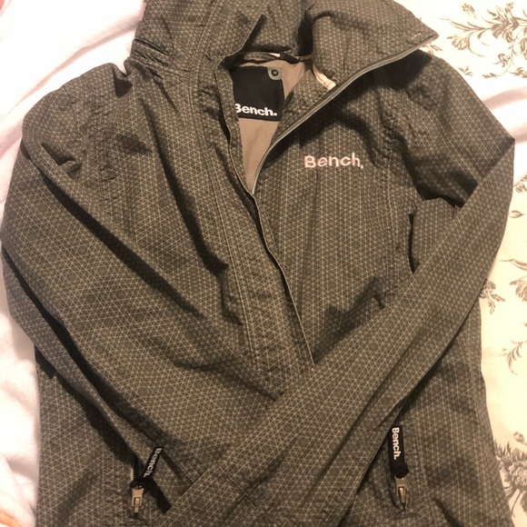 BENCH Grey and Pink Windbreaker - Picture 2 of 7